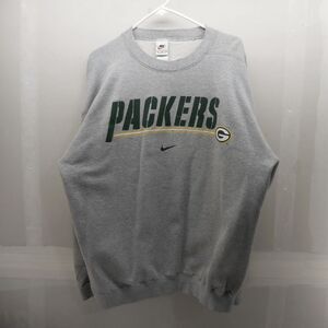 VINTAGE Green Bay Packers Sweatshirt Mens XL Nike Pro Line Crewneck USA 90s EUC